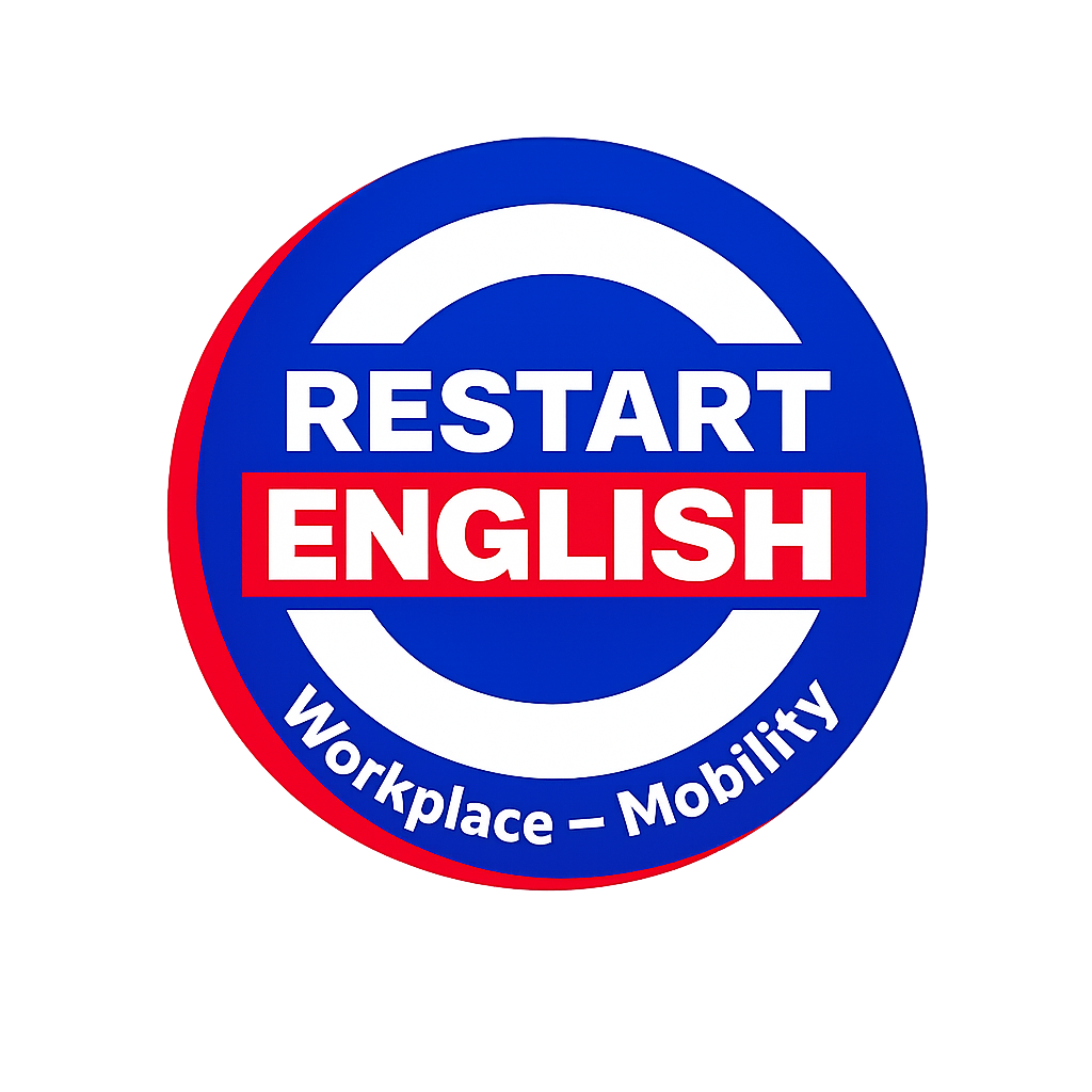 Logo Restart English Workplace & Mobility