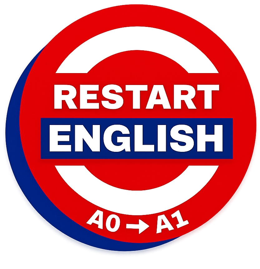 Logo Restart English A0-A1