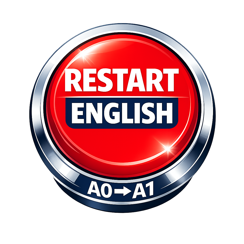 Logo Restart English A0-A1